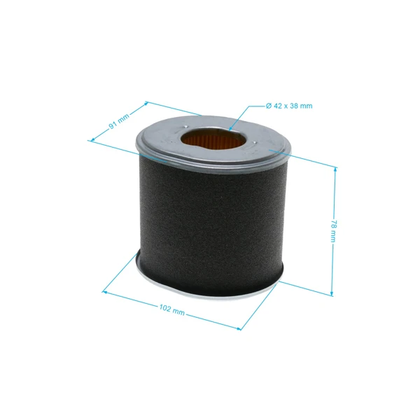 Luftfilter 101 mm x 96 mm x 91 mm für Zongshen 188F Motoren (OEM 100004782)