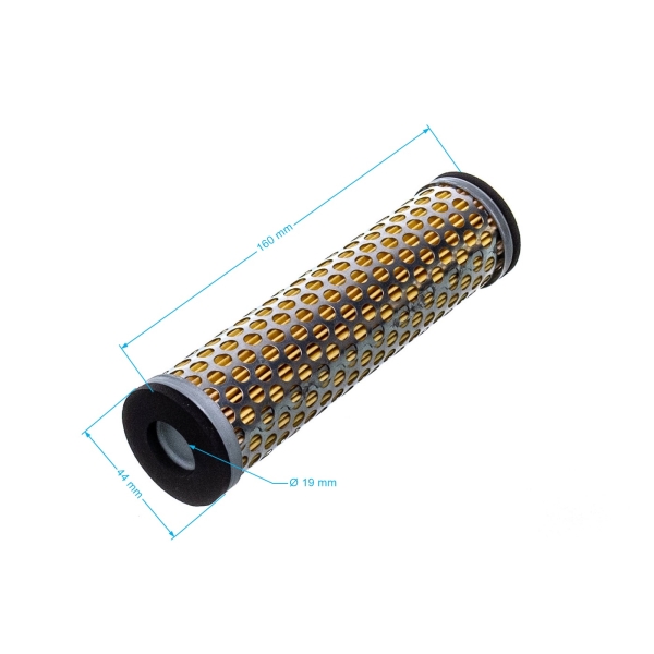 Luftfilter 160 mm x 44 mm x 19 mm für Honda GX120 GX160 Motoren (OEM 17210-ZK7-V01)