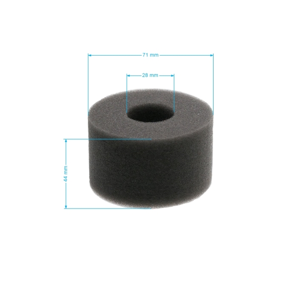 Luftfilter 73 mm x 45 mm x 29 mm für Zongshen NP100 NP130 Motoren (OEM 100004756)