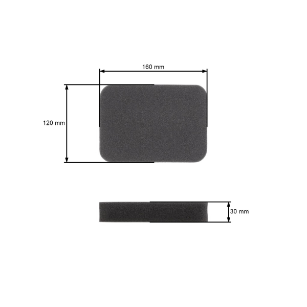 Luftfilter für Honda GX240 Motoren GX270 GX340 GX390 (OEM 17211-899-000)