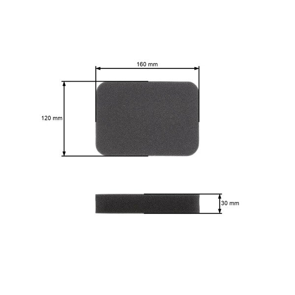 Luftfilter für Honda GX240 Motoren GX270 GX340 GX390 (OEM 17211-899-000)