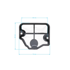 Luftfilter für Husqvarna Kettensägen 36 41 136 137 141 142 (OEM 530029811)