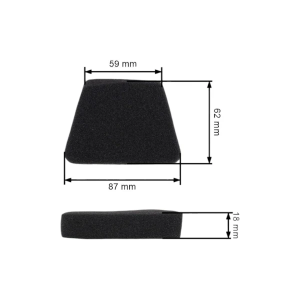 Luftfilter für Kettensägen Partner 350 351 352 370 371 390 Jonsered 2150 2175 2375 CS2137 CS2138 Poulan 1950 1975 McCulloch MAC 320 (OEM 530037793)
