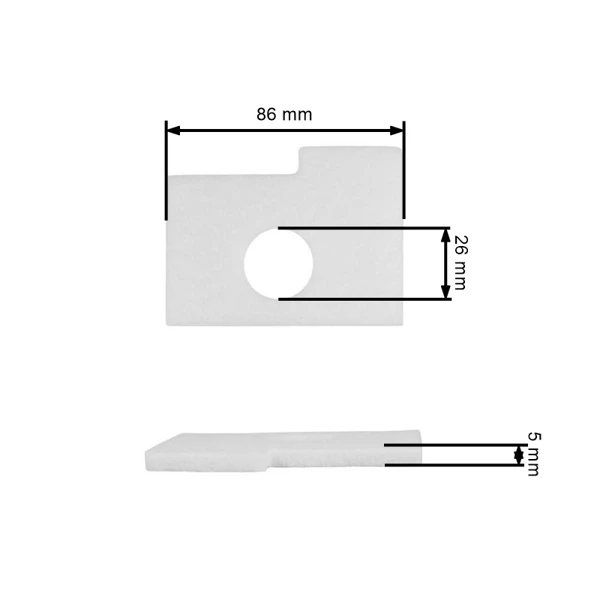 Luftfilter für Kettensägen Stihl 017 018 MS170 MS180 (OEM 11301240800)