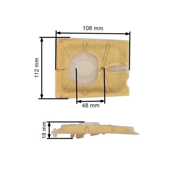 Luftfilter für Kettensägen Stihl 050 051 076 075 (OEM 11111201601 11111201602)