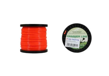 Mähfaden mit durchmesser 2,4 mm Paketlänge 116 m Sternprofil für Motorsensen und Trimmer