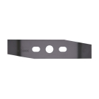 Mähmesser 37,8 cm (15") mit Aufnahme für Elektromäher AL-KO Alko Classic 38E Classic 3.8E BEM 1301 COMFORT 40E (OEM 105411SB 117721 343685 513631)