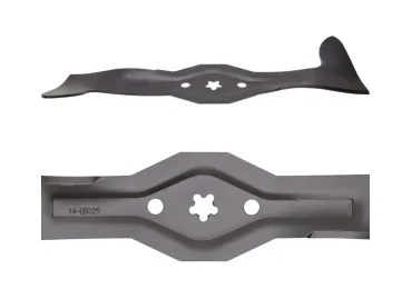 Mähmesser 46,2 cm (18") links mit Pickel für Husqvarna Jonsered Partner McCulloch Poulan Weedeater Gartentraktoren (OEM 532186385)