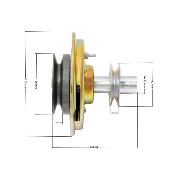 Mechanische Kupplung Husqvarna Jonsered Poulan Partner Craftsman Garden Tractor (OEM 532170163)