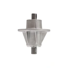 Messerspindel für Gartentraktoren Alpina Castel Garden Stiga Mountfield (OEM 382207204/1 382207204/0 382207206/0)