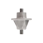 Messerspindel für Gartentraktoren Alpina Castel Garden Stiga Mountfield (OEM 382207204/1 382207204/0 382207206/0)