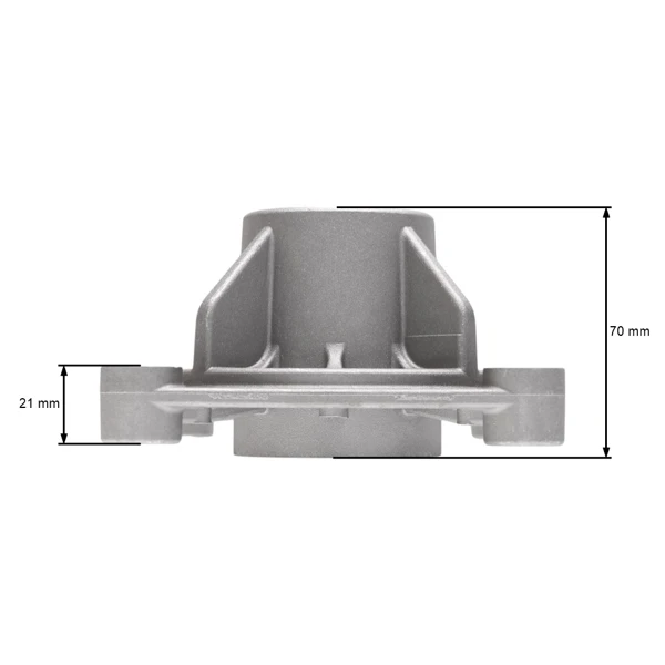 Messerspindel für Gartentraktoren Husqvarna Jonsered McCulloch (OEM 581650801 581650501)