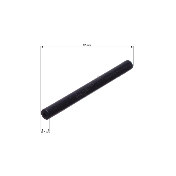 Ölschlauch für chinesische für chinesische Kettensägen und Sägen für den Hobbymarkt Gesamtlänge 82 mm Durchmesser 6,90 mm