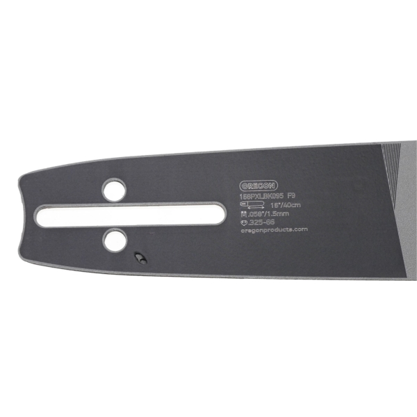 Oregon Führungsschiene 168PXLBK095 16" (40 cm) .325" .058" (1,5 mm) + 2 x HS PARTS Sägekette 66 Glieder Vierkantzahn