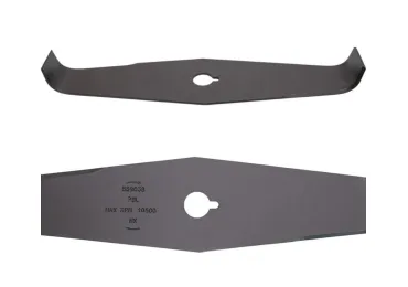 Oregon Mulchmesser 2 Zähne Größe 300 mm x 20 mm x 3,0 mm für Motorsensen und Motortrimmer