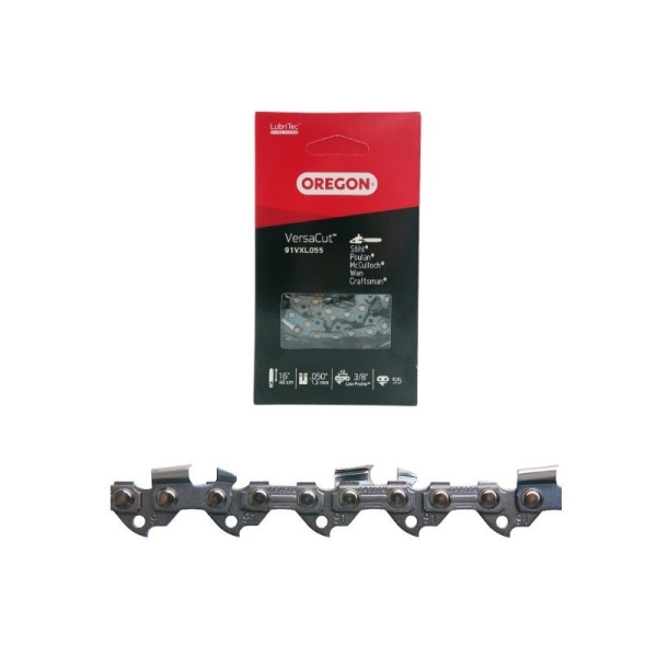 Oregon Sägekette 3/8".050" (1,3 mm) 55 Glieder Vierkantzahn für Stihl 009 010 017 018 MS170 MS180 MS181 MS191 MS200 MS210 MS230 MS231 MS241 MS250 MS251