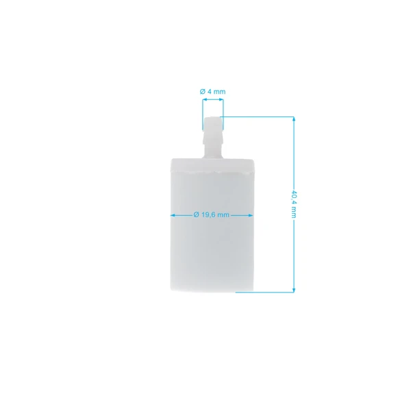 Porex-Kraftstofffilter für Kettensägen, Freischneider und andere Zweitakt-Gartengeräte (OEM 503443201)