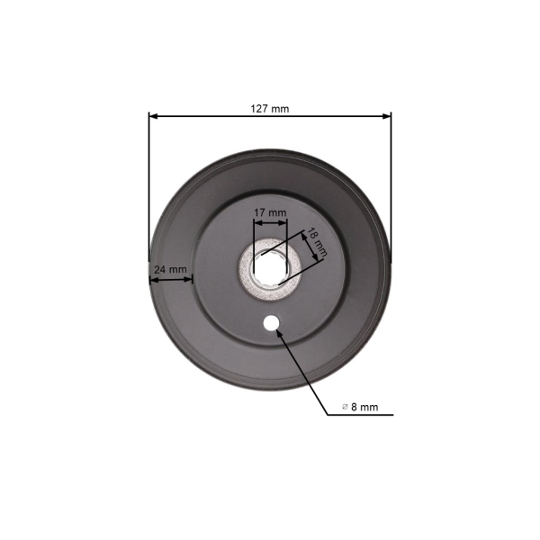 Riemenscheibe für Gartentraktoren MTD Gutbrod Lawnflite Yardman Golf Fleurelle Mastercut White Greencut Cub Cadet Bolens Efco (OEM 756-0969 956-0969)