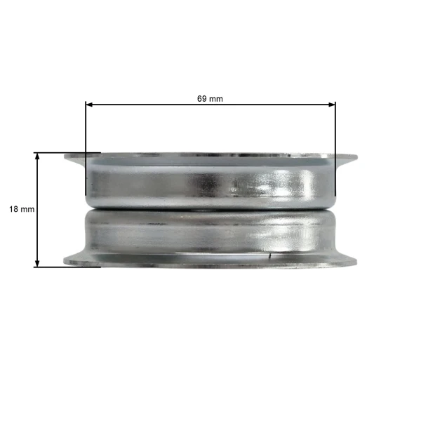 Riemenscheibe für Gartentraktoren MTD Yardman Cub Cadet Mac Allister Mastercut Raiffeisen Efco Oleo-Mac (OEM 756-3054A 754-3054)