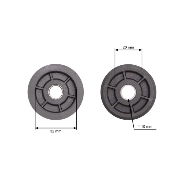 Riemenscheibe für MTD Rotomax 53 S Mäher Variant 53 S Variant 53 SE (OEM 656-0008 956-0008 753-0518 756-0447)