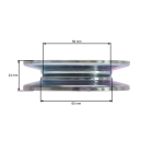 Riemenscheibe für Seco Snapper Gartentraktoren (OEM V3500-3712)