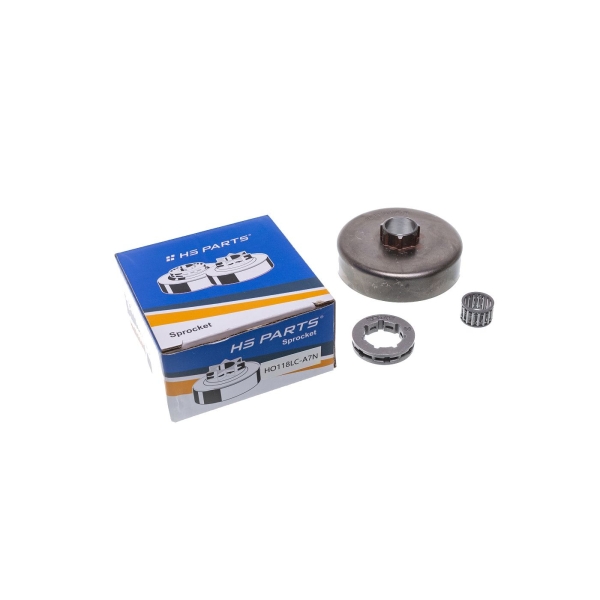 Ringkettenrad 3/8" 7 Zähne für Kettensägen Homelite VI125 XL100 XL102 XL103 XL104 XL112 XL114 XL122 XL123 XL76 330 350 350HG 360 410 VI123 (OEM A97056)