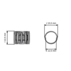 Ringkettenrad 3/8" 7 Zähne für Kettensägen Husqvarna 362 365 365X-TORQ 371XP 372XP 575XP Jonsered 2071W 2163 2165 2171 CS2163 CS2165 CS2166 (OEM 503932471)