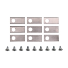 Satz 9-tlg. Schneidmesser 3,9 cm (1,5") für Mähroboter Honda Miimo 310 Miimo 520 Miimo HRM 500 HRM Miimo 3000 (OEM 06511VP7310 72511-VP7-030)