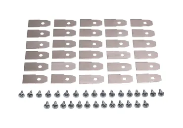 Satz von 30 Stk. Schneidmesser 3,5 cm (1,4") für Husqvarna McCulloch Flymo Gardena Mähroboter (OEM 577864603 535138702 535138703 577864401 577864402)