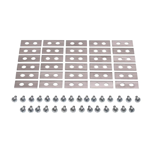 Satz von 30 Stk. Schneidmesser 3,6 cm (1,4") für Mähroboter Worx Nac Tytan Nac RLM1500 RLM1500-NG RLM1500 G2-NG