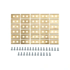 Satz von 30 Stk. Schneidmesser 3,6 cm (1,4") für Mähroboter Worx Nac Tytan Nac RLM1500 RLM1500-NG RLM1500 G2-NG