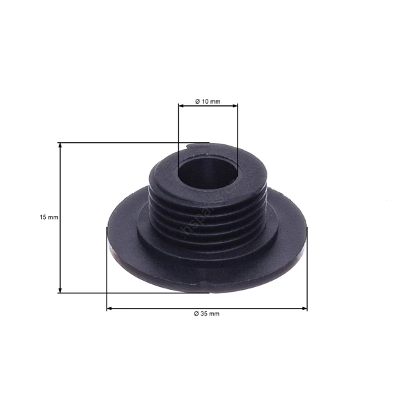 Schnecke für Ölpumpe für Kettensägen Husqvarna 120 125 McCulloch CS35S Partner P340S P350S P360S (OEM 574224801)