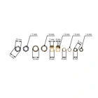 Schütz für Gartentraktoren Husqvarna Poulan Jonsered Partner John Deere Bolens Castel Garden Stiga Toro Sabo (OEM 532109081 740207)