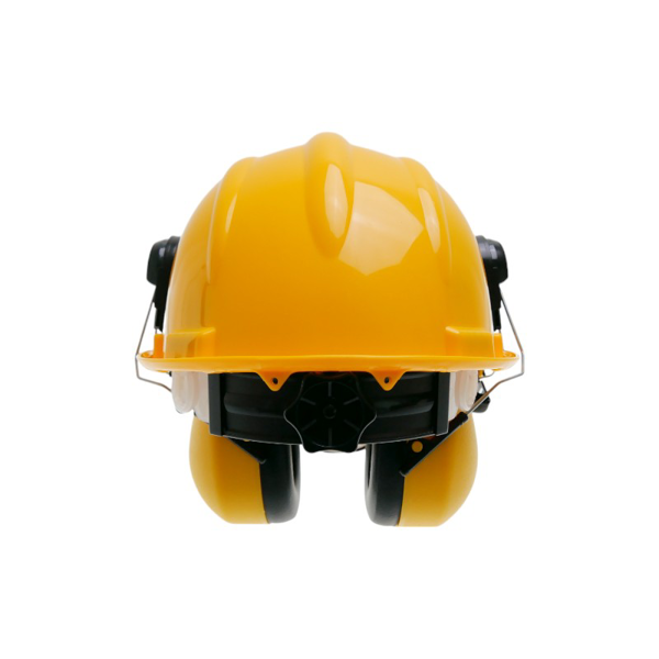 Schutzhelm mit Gehörschutz für Kettensägen, Freischneider und andere Gartengeräte