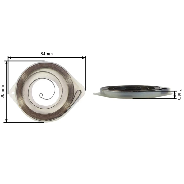 Starterfeder für Husqvarna Freischneider 225R 227R 232R 235R 240RJ 345FR 545FR 545FX 545FX AT 545FXT 545RX 545RXT 545RXT AT 555FX 555RXT (OEM 502200601)