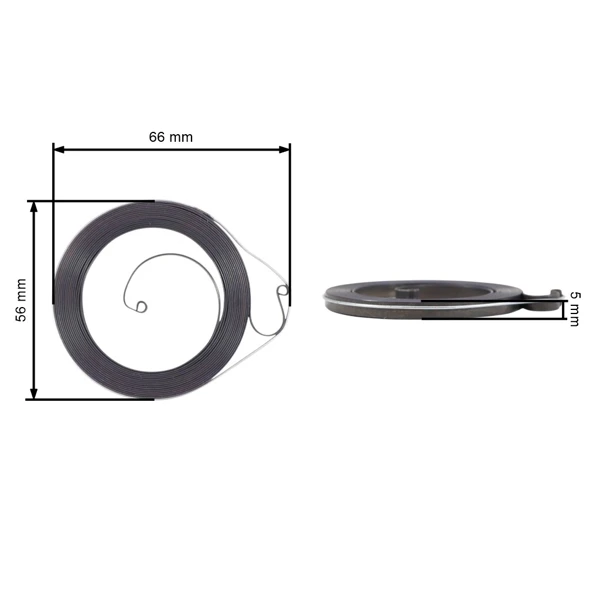 Starterfeder für Kettensägen und Sprühgeräte Stihl 08S 024 026 032 MS240 MS260 SR320 SR400 BR340 BR380 BR420 BR400 (OEM 11181900600)