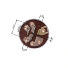 Startschalter kit für Gartentraktoren Husqvarna Partner Stiga John Deere Honda Toro AL-KO Cub Cadet Jonsered Murray (OEM 532158913 92318 825129 83-002)