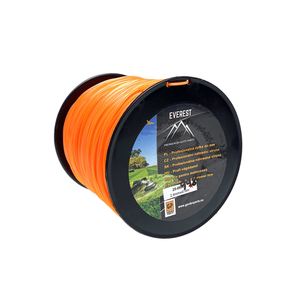 Trimmerfaden für Freischneider Sternform 2,4 mm x 474 m