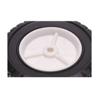 Universal Kunststoffrad für Gartenmäher Durchmesser 200 mm, Gummireifen