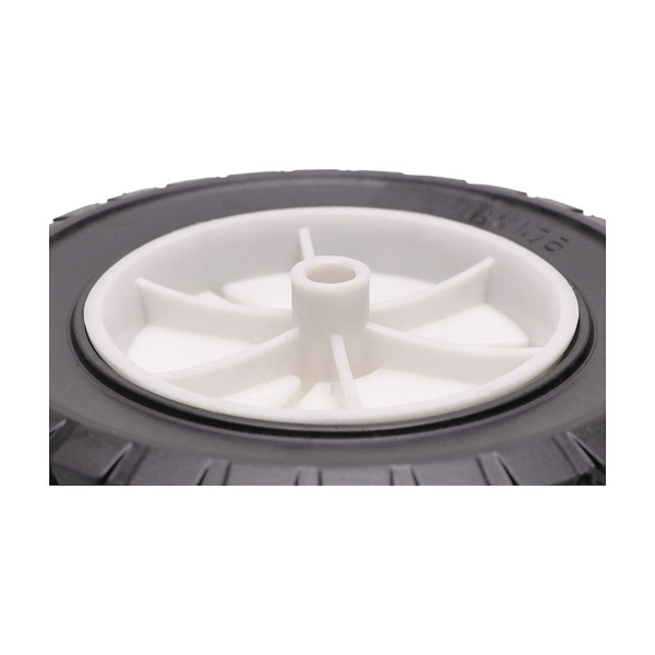 Universal Kunststoffrad für Gartenmäher Durchmesser 200 mm, Gummireifen