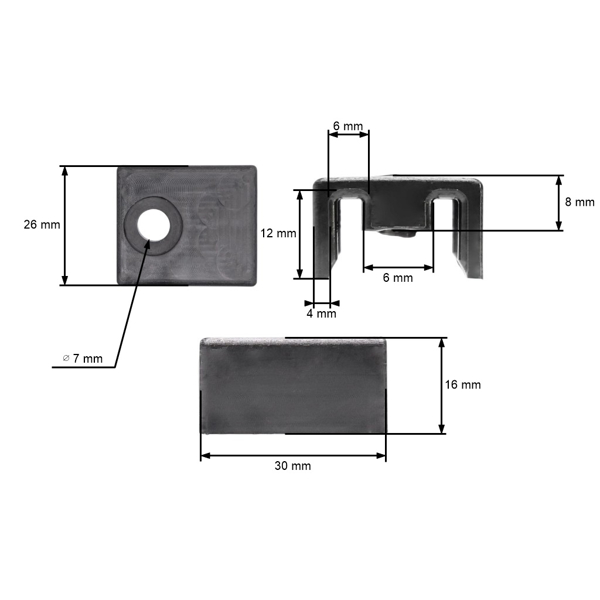 Universelles Kabelende für Rasenmäher