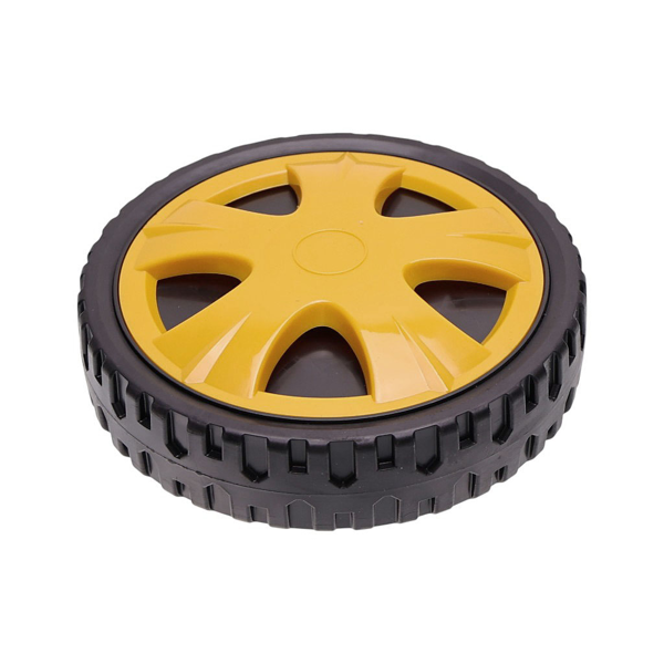Universelles Kunststoffrad mit Kugellager für Gartenmäher Durchmesser 200 mm
