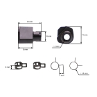 Vergaser für Briggs & Stratton Motoren (OEM 591731 796109 594593 590400 796078 498811 794161 795477 4u8 - 31H777 - 796109)