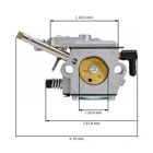 Vergaser für Freischneider Stihl FS50 FS51 FS61 FS62 FS65 FSR65 FS66  FS90 FS96 BG60 BG61 (OEM 41171200605)