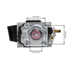 Vergaser für Honda GX25 GX25N GX25NT FG110 FG110K1 HHT25S Motoren (OEM FG110 16100Z0H825 16100-Z0H-825)