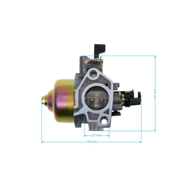 Vergaser für Honda GX340 GX390 Motoren Leistung 11,0 PS - 13,0 PS (OEM 16100ZF6V01 16100-ZF6-V01 16100-ZF6-V00 16100-ZF2-V00 16100-ZF2-V01)