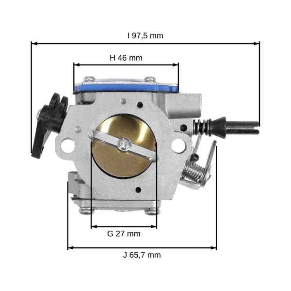 Vergaser für Husqvarna K1270 K1270R Trennsägen (OEM 589023601)