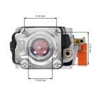 Vergaser für Kawasaki TJ45 Freischneider (OEM 150040708)