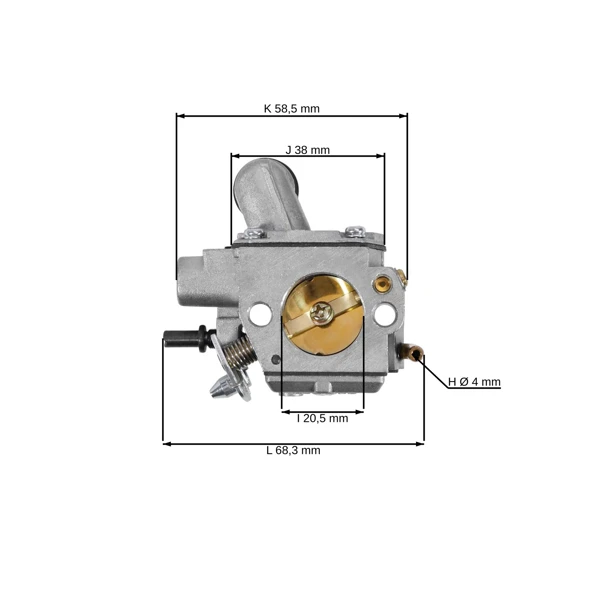 Vergaser für Kettensägen Stihl MS341 MS361 (OEM 11351200601)
