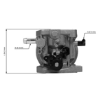 Vergaser für Zongshen NP150 Motoren (OEM 100097551-0001)